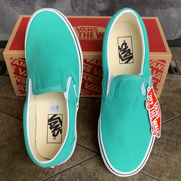 VANS CLASSIC SLIP ON WATERFALL/TRUE WHITE WMNS - Picture 9 of 14